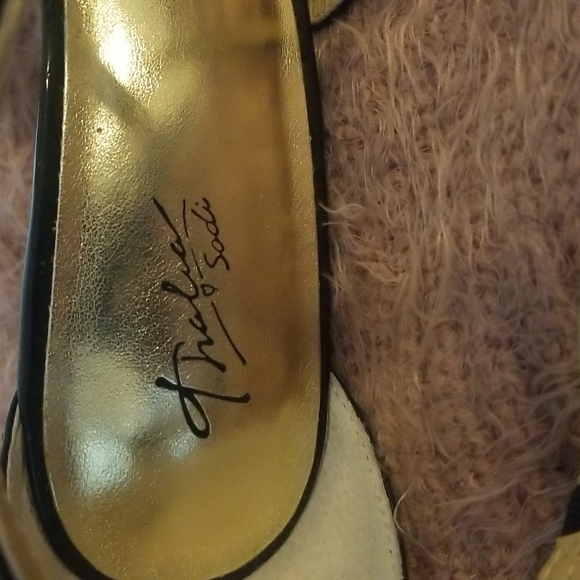 Black Patent Sexy Strappy Heels NWOT Thalia Sodi - Picture 7 of 7